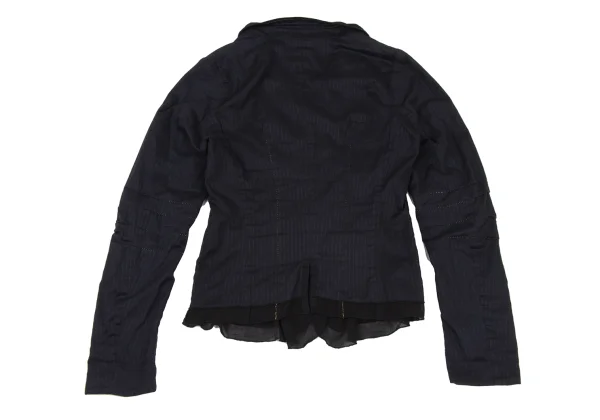 MARITHE + FRANCOIS GIRBAUD Stripe Reversible Jacket K-174945_014