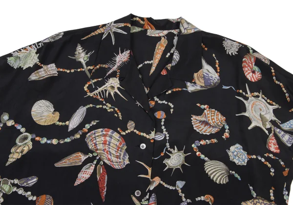 yoshie inaba Printed Silk Sleeveless Shirt K-174949_003