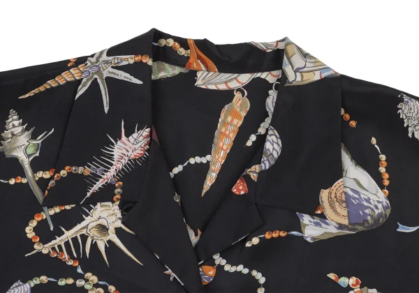 yoshie inaba Printed Silk Sleeveless Shirt K-174949_004