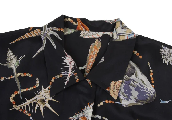 yoshie inaba Printed Silk Sleeveless Shirt K-174949_005