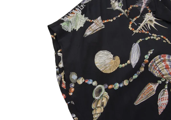 yoshie inaba Printed Silk Sleeveless Shirt K-174949_008
