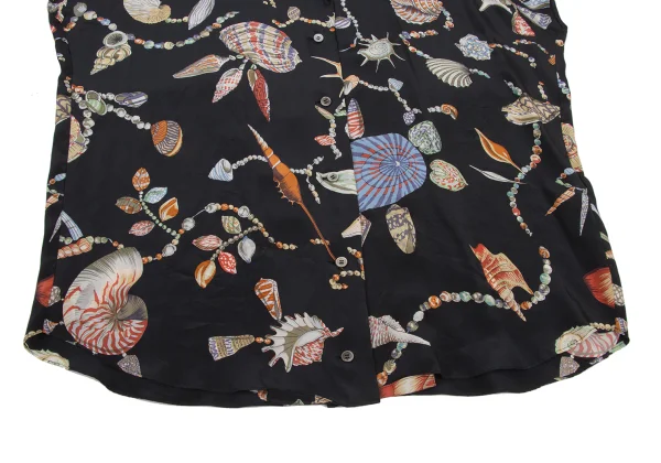 yoshie inaba Printed Silk Sleeveless Shirt K-174949_009