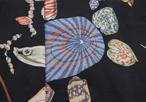 yoshie inaba Printed Silk Sleeveless Shirt K-174949_010