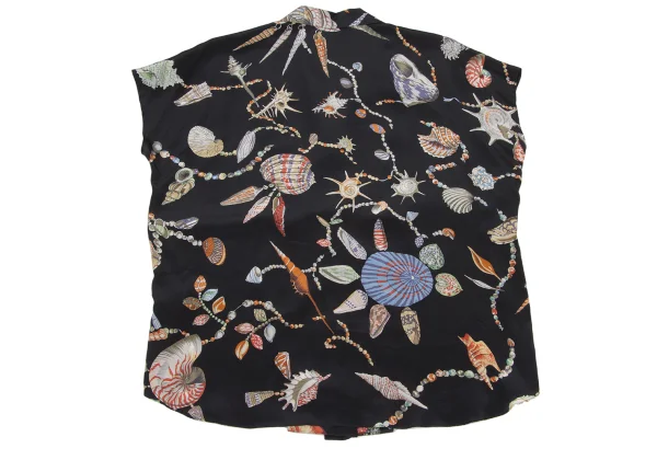yoshie inaba Printed Silk Sleeveless Shirt K-174949_013