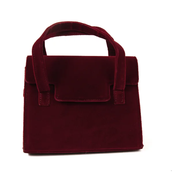 agnes b.VOYAGE Velour Mini Hand Bag K-174950_002