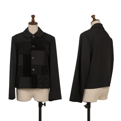 robe de chambre COMME des GARCONS Patchwork Wool Gaba Jacket