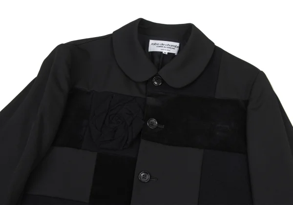 robe de chambre COMME des GARCONS Patchwork Wool Gaba Jacket K-174951_003