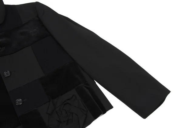 robe de chambre COMME des GARCONS Patchwork Wool Gaba Jacket K-174951_008
