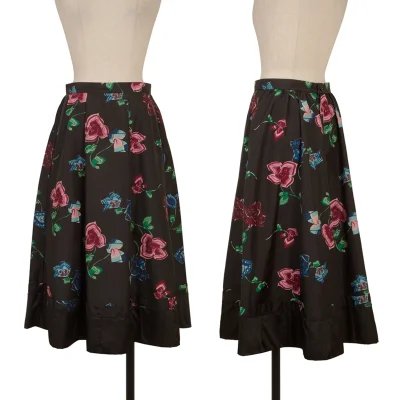 robe de chambre COMME des GARCONS Floral Printed Poly Skirt
