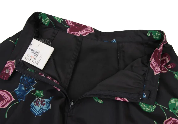 robe de chambre COMME des GARCONS Floral Printed Poly Skirt K-174953_018