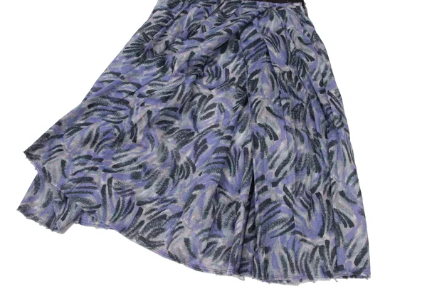 MARNI Graphic Printed Cotton Skirt K-174957_007