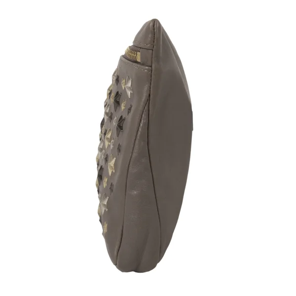 JIMMY CHOO Star-Studded Leather Clutch Bag K-174959_003