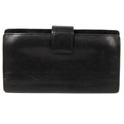 DRIES VAN NOTEN Kiss Lock Bi Fold Leather Wallet