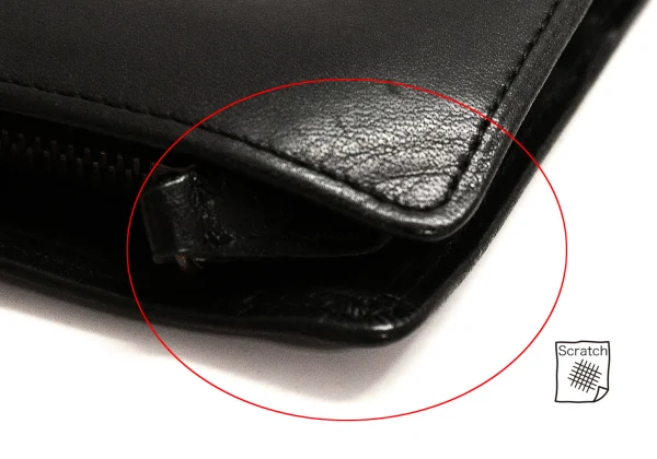 DRIES VAN NOTEN Kiss Lock Bi Fold Leather Wallet K-174960_011