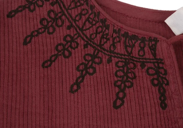 ISSEY MIYAKE HaaT Ethnic-Print Pintuck Top K-174964_008