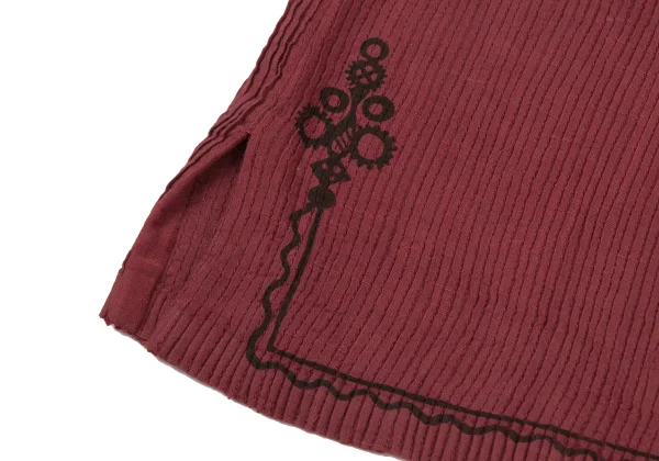 ISSEY MIYAKE HaaT Ethnic-Print Pintuck Top K-174964_011