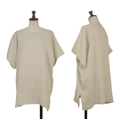 ISSEY MIYAKE PERMANENTE Cotton Linen T-shirt