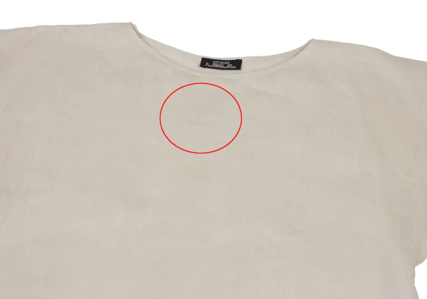 ISSEY MIYAKE PERMANENTE Cotton Linen T-shirt K-174967_003