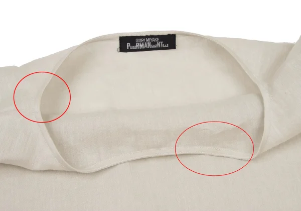 ISSEY MIYAKE PERMANENTE Cotton Linen T-shirt K-174967_007