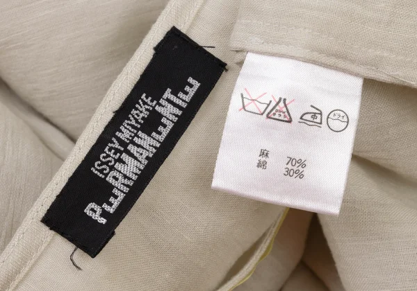 ISSEY MIYAKE PERMANENTE Cotton Linen T-shirt K-174967_019