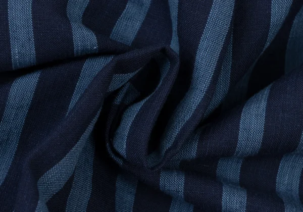 ISSEY MIYAKE PERMANENTE Cotton Linen Striped Collarless Jacket K-174968_013