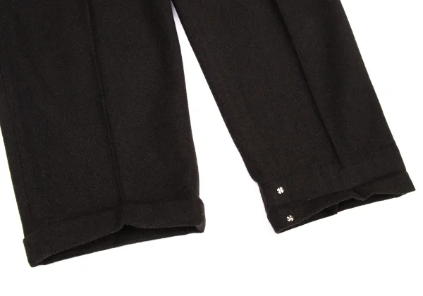 COMME des GARCONS HOMME Brushed Wool Double Tuck Pants K-174969_008