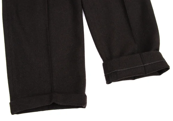 COMME des GARCONS HOMME Brushed Wool Double Tuck Pants K-174969_009