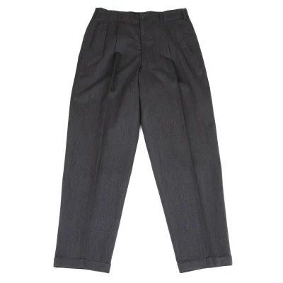 COMME des GARCONS HOMME Wool Two Tuck Pants