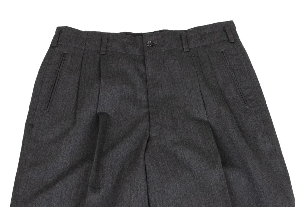 COMME des GARCONS HOMME Wool Two Tuck Pants K-174970_002