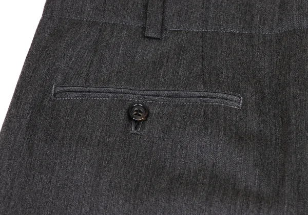 COMME des GARCONS HOMME Wool Two Tuck Pants K-174970_013