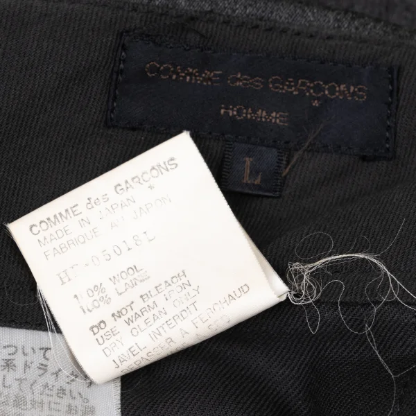 COMME des GARCONS HOMME Wool Two Tuck Pants K-174970_015