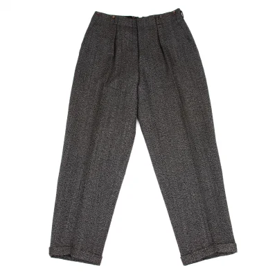 COMME des GARCONS HOMME Wool Button-Fly Pants