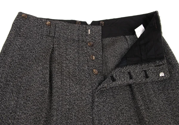 COMME des GARCONS HOMME Wool Button-Fly Pants K-174971_005