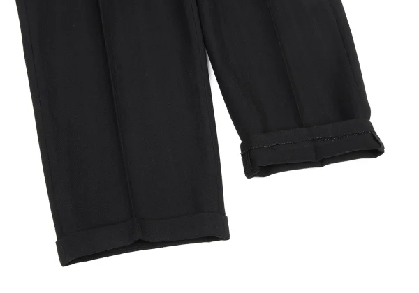 COMME des GARCONS HOMME Wool Shadow Striped Tuck Pants K-174972_012
