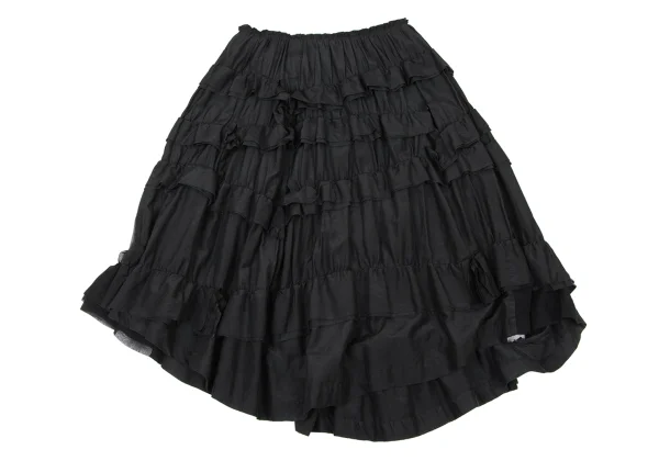 COMME des GARCONS Cotton Silk Frill Skirt K-174974_002