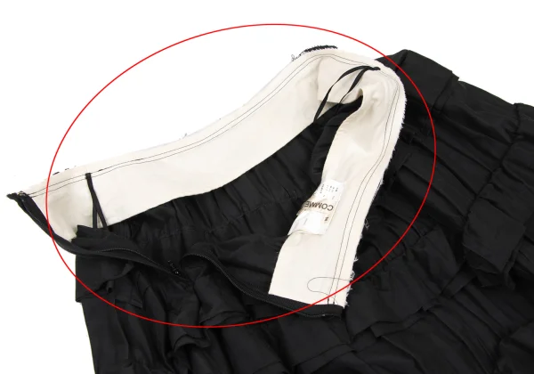COMME des GARCONS Cotton Silk Frill Skirt K-174974_010