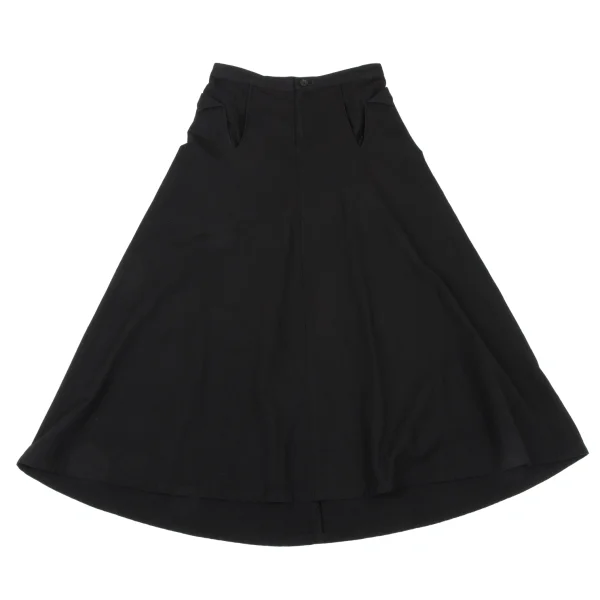 Y's Cotton Rayon Pocket Design Skirt K-174975_002