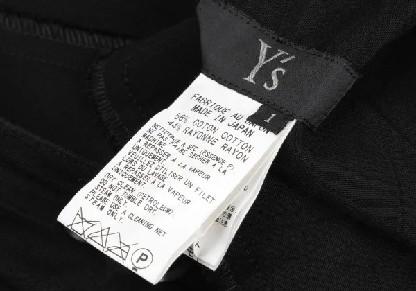 Y's Cotton Rayon Pocket Design Skirt K-174975_014