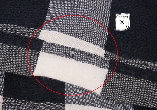 Y's Cotton Rayon Check 2WAY Skirt Pants K-174976_012