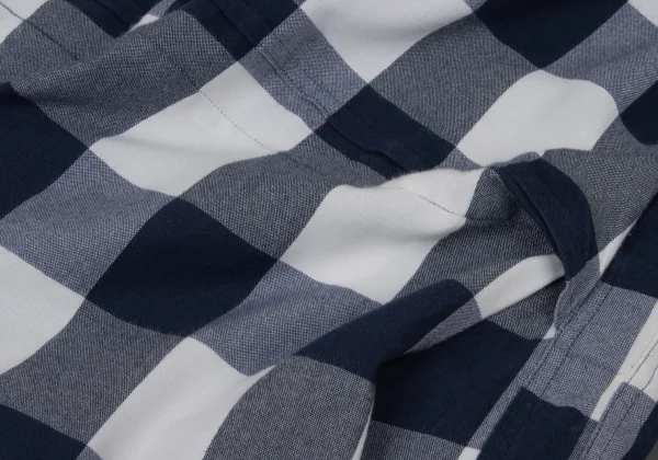 Y's Cotton Rayon Check 2WAY Skirt Pants K-174976_016