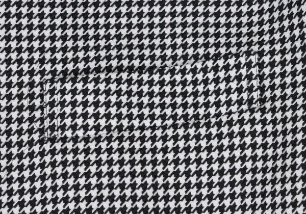 COMME des GARCONS GIRL Poly Ribbon Frill Hem Houndstooth Jacket K-174986_007
