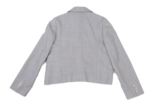 COMME des GARCONS GIRL Front Switching Round-Collar Jacket K-174988_013