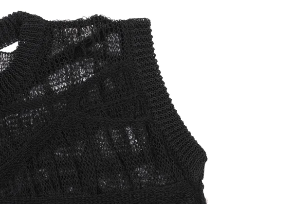 JUNYA WATANABE Linen Blend Distressed Design Knit K-174991_005