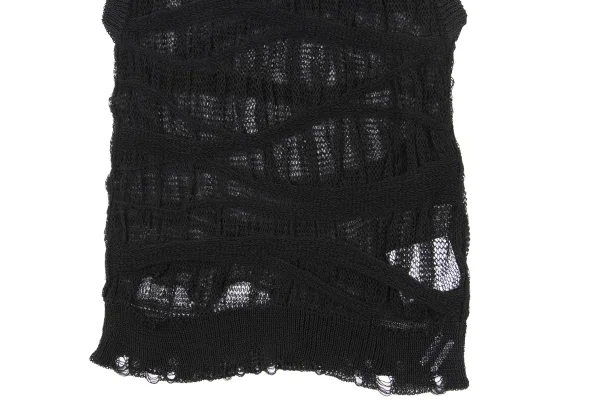 JUNYA WATANABE Linen Blend Distressed Design Knit K-174991_006