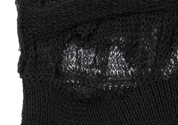 JUNYA WATANABE Linen Blend Distressed Design Knit K-174991_008