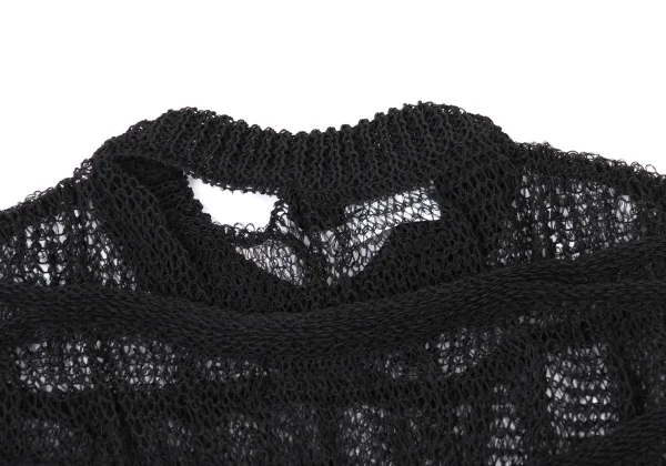 JUNYA WATANABE Linen Blend Distressed Design Knit K-174991_012