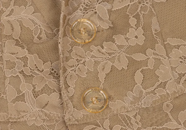 JUNYA WATANABE Floral Embroidery Nylon Mesh Tailcoat Jacket K-174993_009