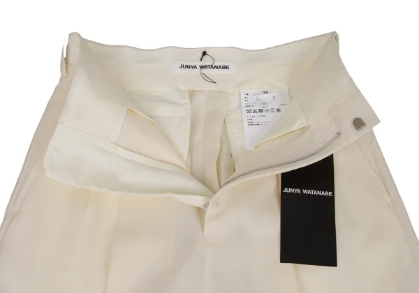 JUNYA WATANABE Wool Blend Two Tuck Dropped Crotch Pants K-174994_006