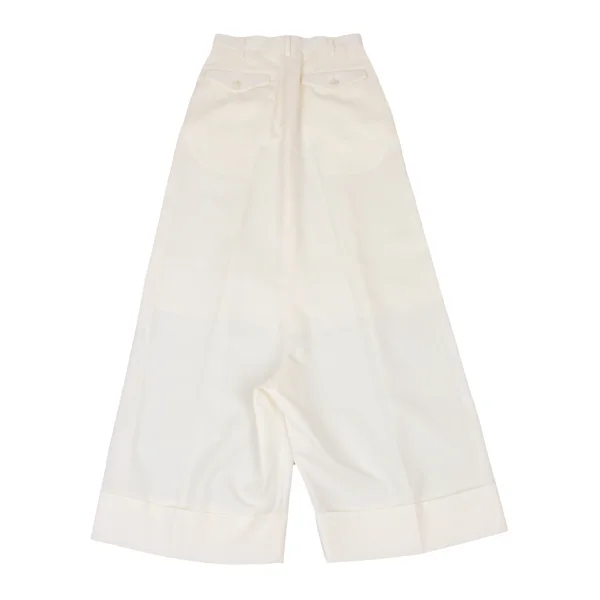 JUNYA WATANABE Wool Blend Two Tuck Dropped Crotch Pants K-174994_009