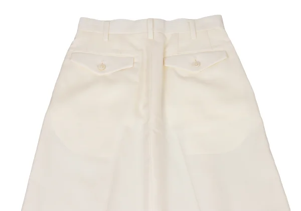 JUNYA WATANABE Wool Blend Two Tuck Dropped Crotch Pants K-174994_010